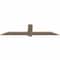 Ekena Millwork Eugene Smooth Timber Gable Bracket, Douglas Fir, 72"W x 18"H x 1 1/2"D x 5 1/2"F, 6/12 Pitch GBW072X18X0206EUG00SDF - alternate 5